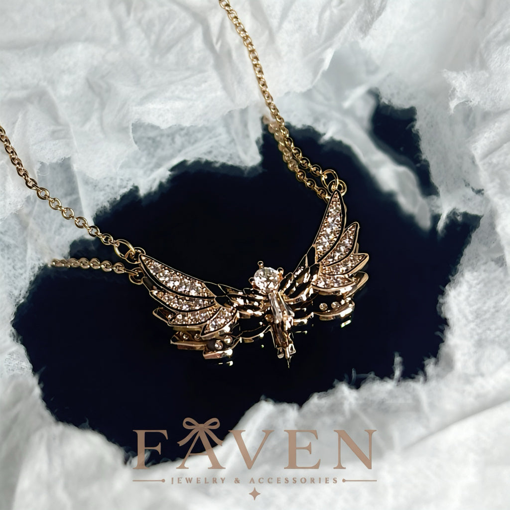 Seraphina Angel Necklace